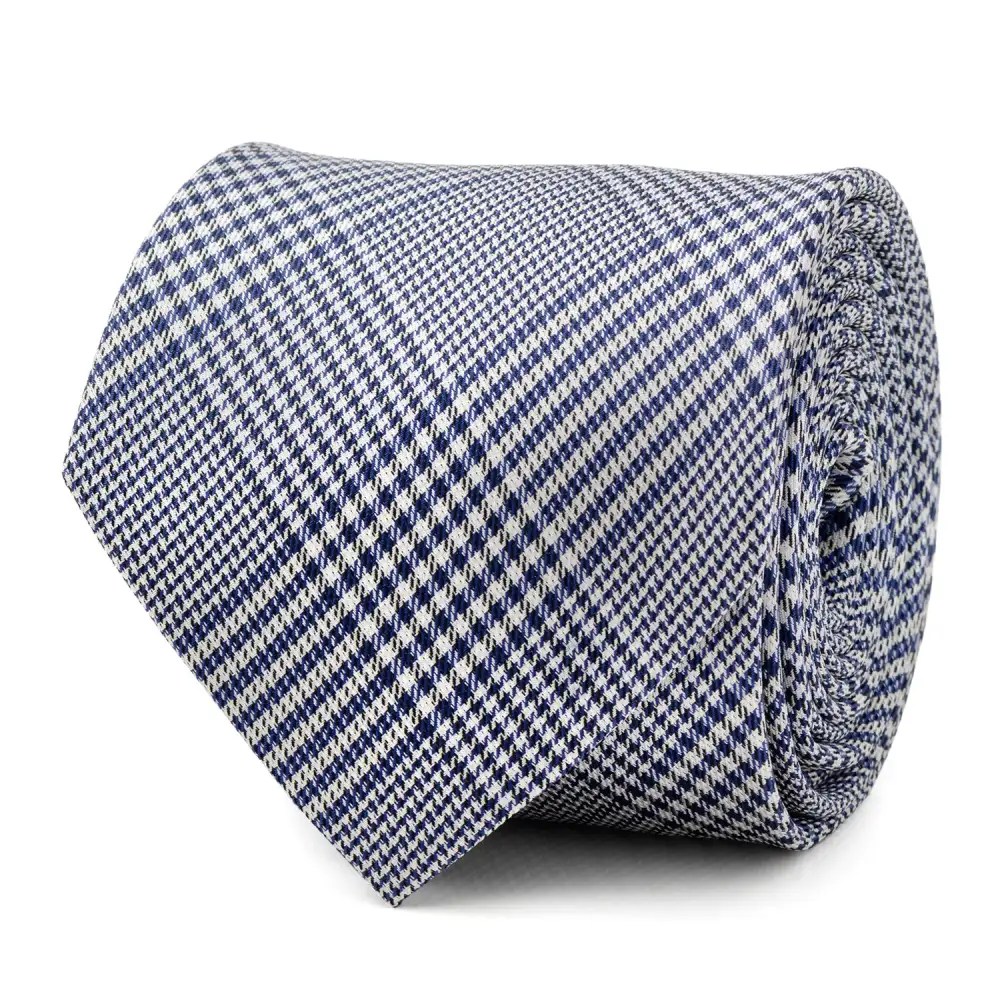 Distinctive Silk Plaid Men's Necktie