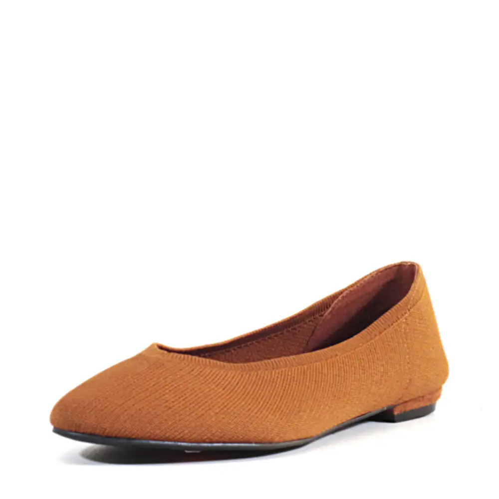 Breathable Knit Slip On Flats