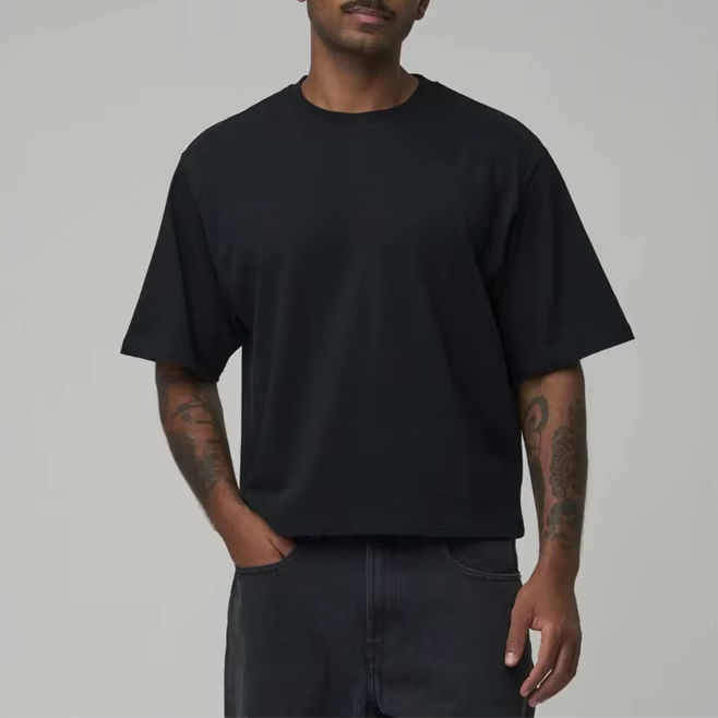Men's Square Shoulder T-Shirt 300gsm