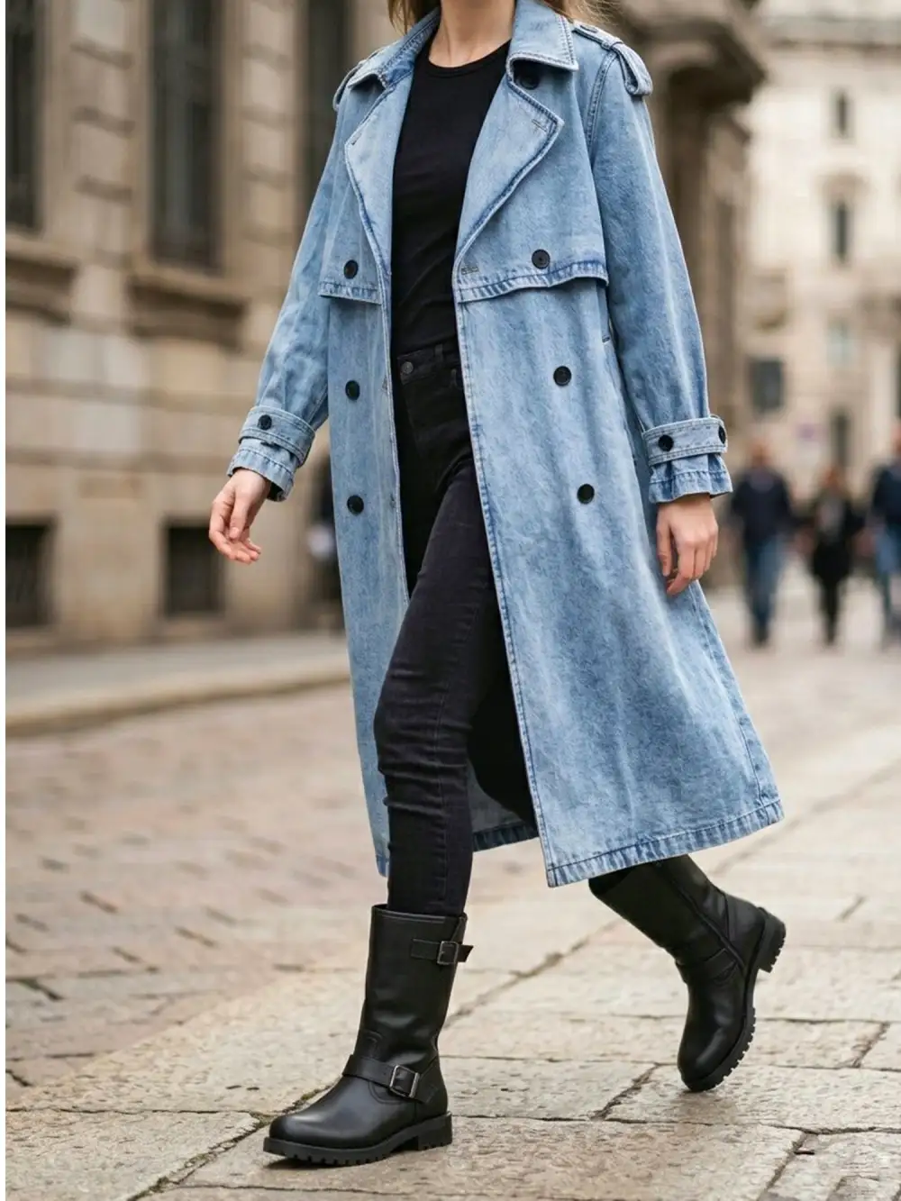 Women's Contemporary Casual Water Resistant Vegan Leather Everyday Boots