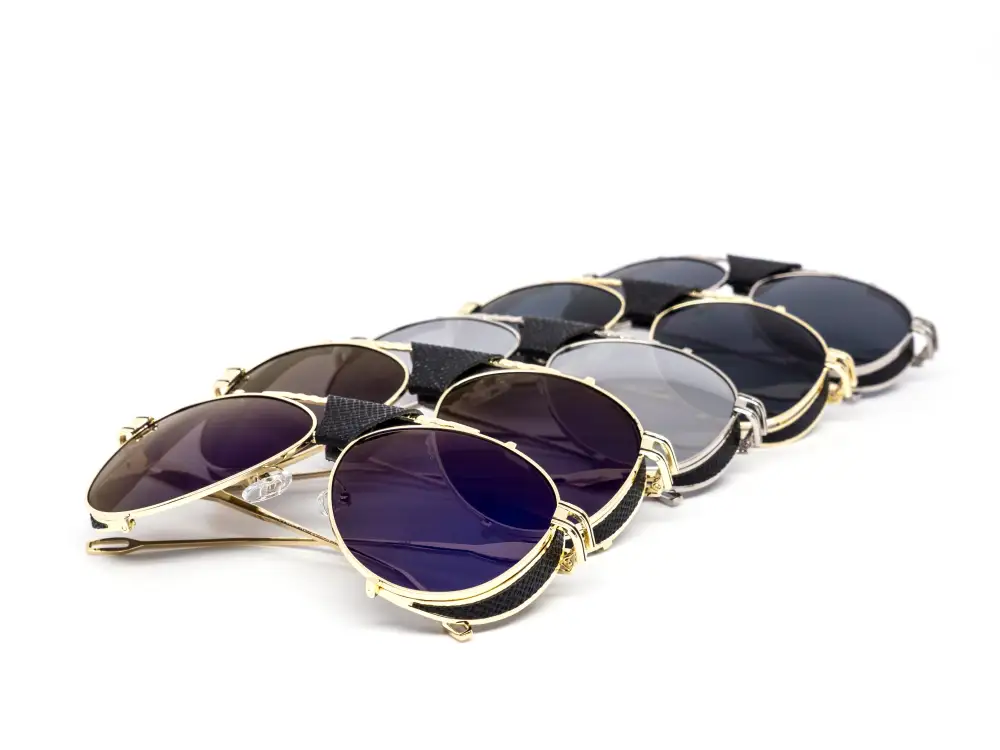 12-Pack Elegant Aviator Color Mirror Sunglasses
