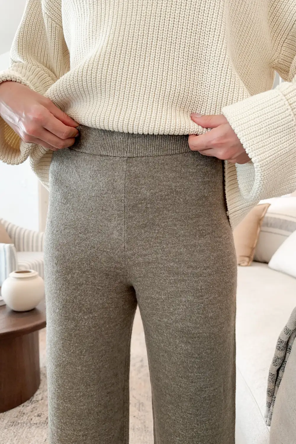Cozy Soft Straight Leg Pants