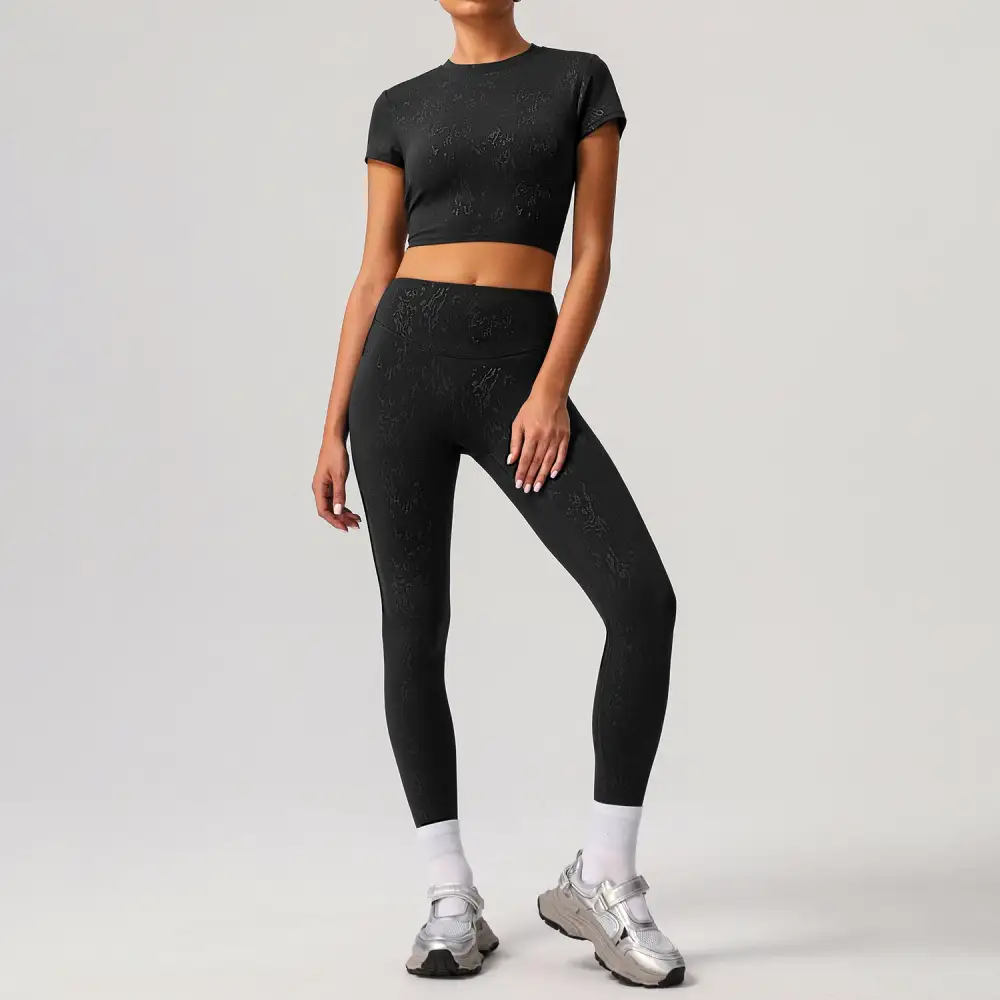 Long-Sleeve Yoga Activewear Active Set