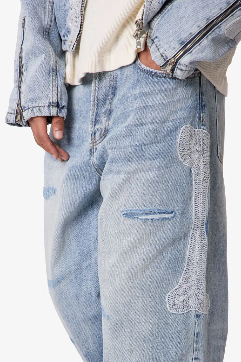 Everyday Skeleton Ultra Baggy Jeans