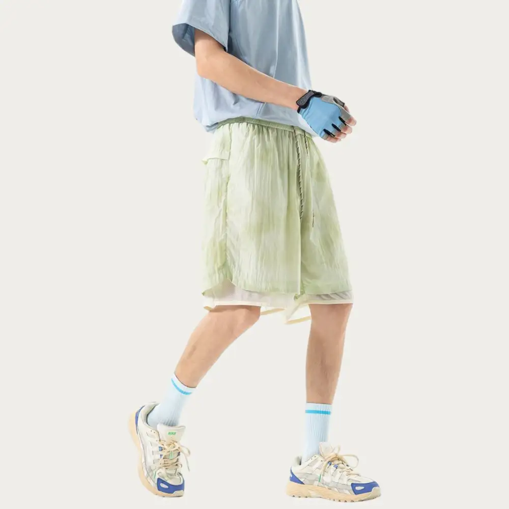 Drawstring Lightweight Mesh Men's Athletic Shorts