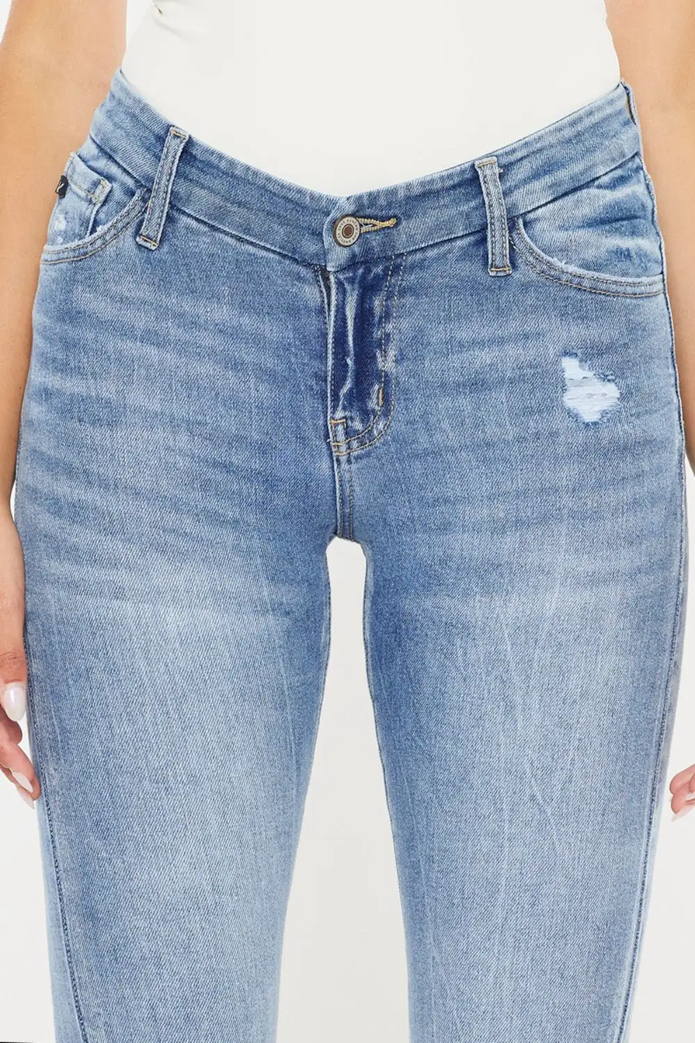 Soft High Waist Skinny Denim Jeans