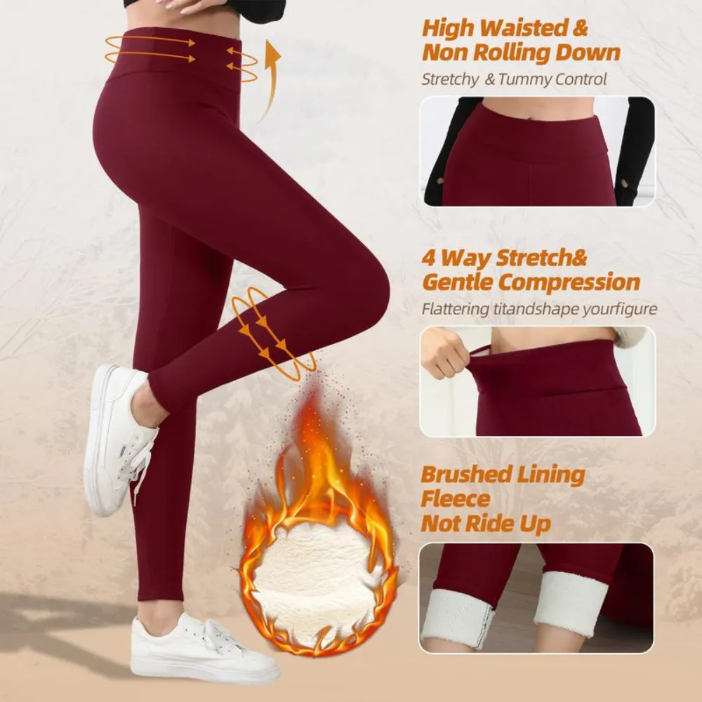 Thermal Thick FLeece Lined Leggings for Black Friday