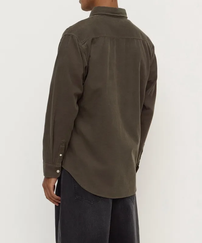 Rust Corduroy Shirt