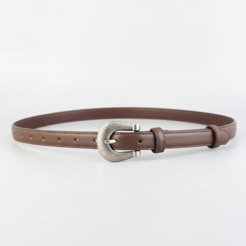 Everyday Skinny Belt with Buckle