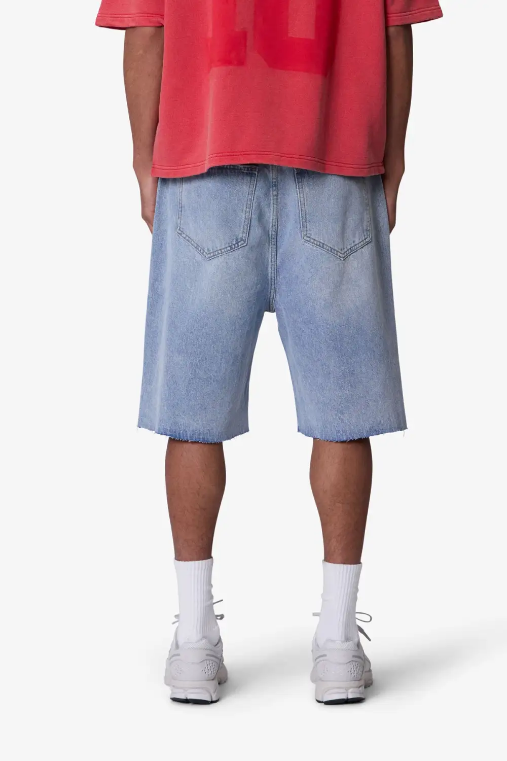 Everyday Baggy Cut Off Denim Shorts