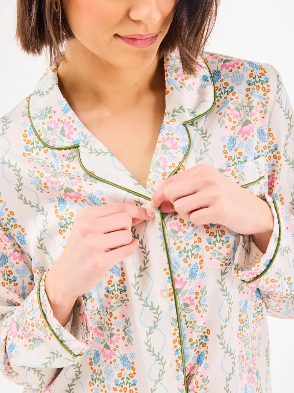 Button Comfortable Everyday Pajama Set