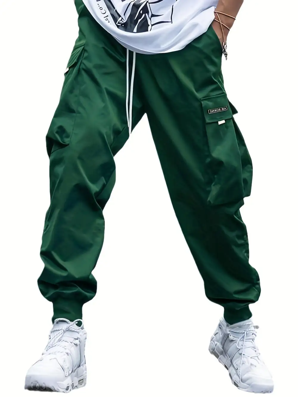 Multi Pocket Drawstring Cargo Pants