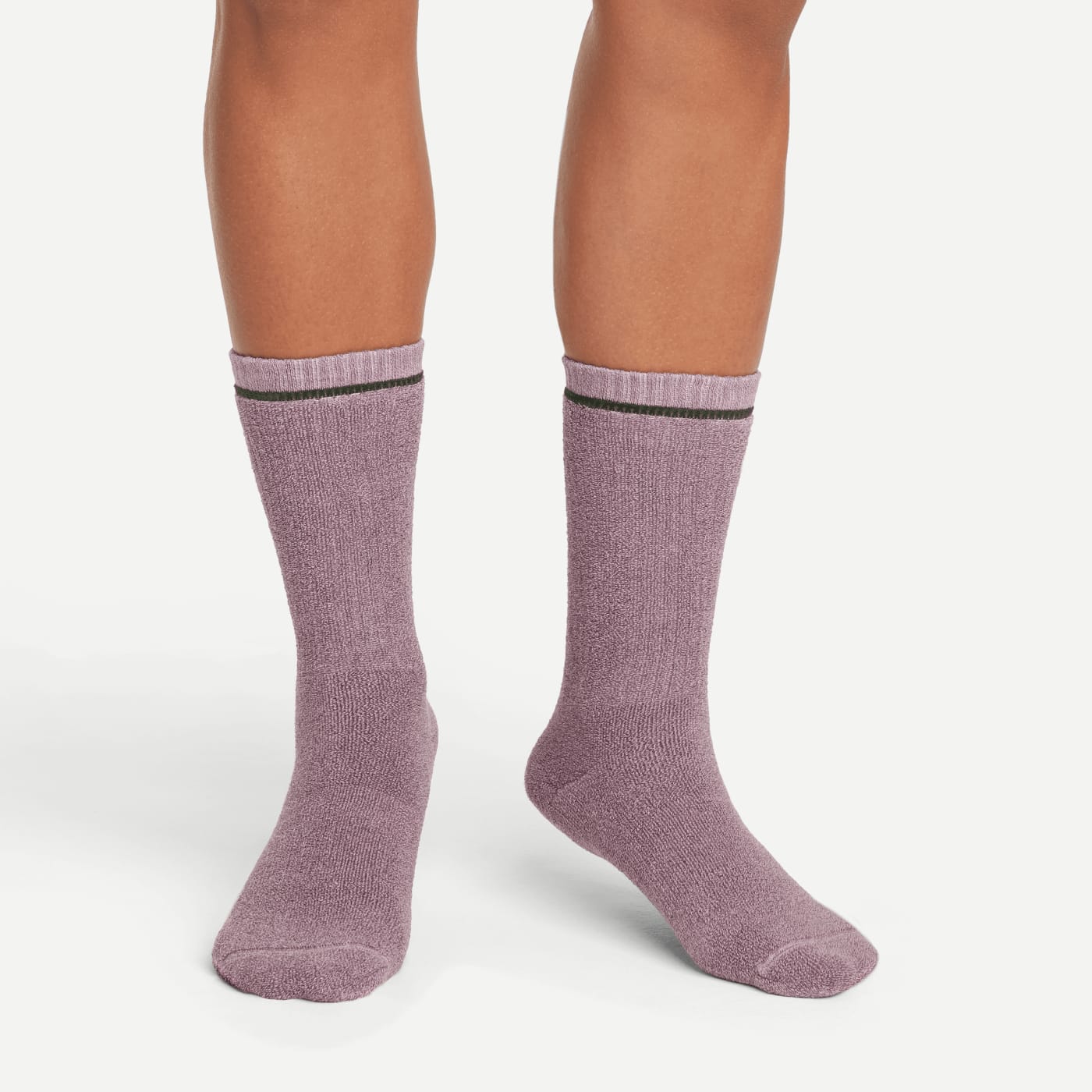 Women's Plush Terry Calf Socks
