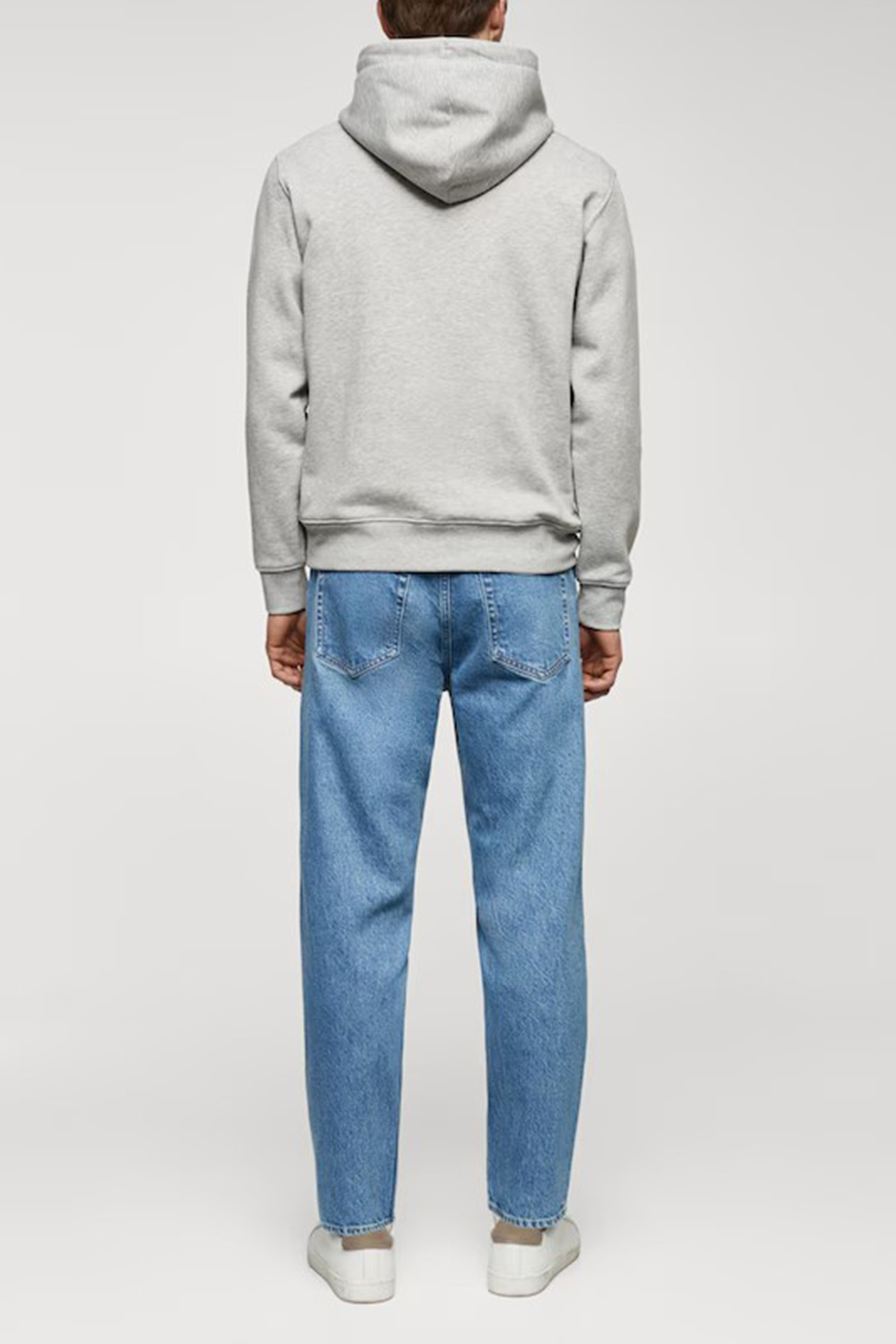 Kangaroo Hooded Cotton Sweatshirt