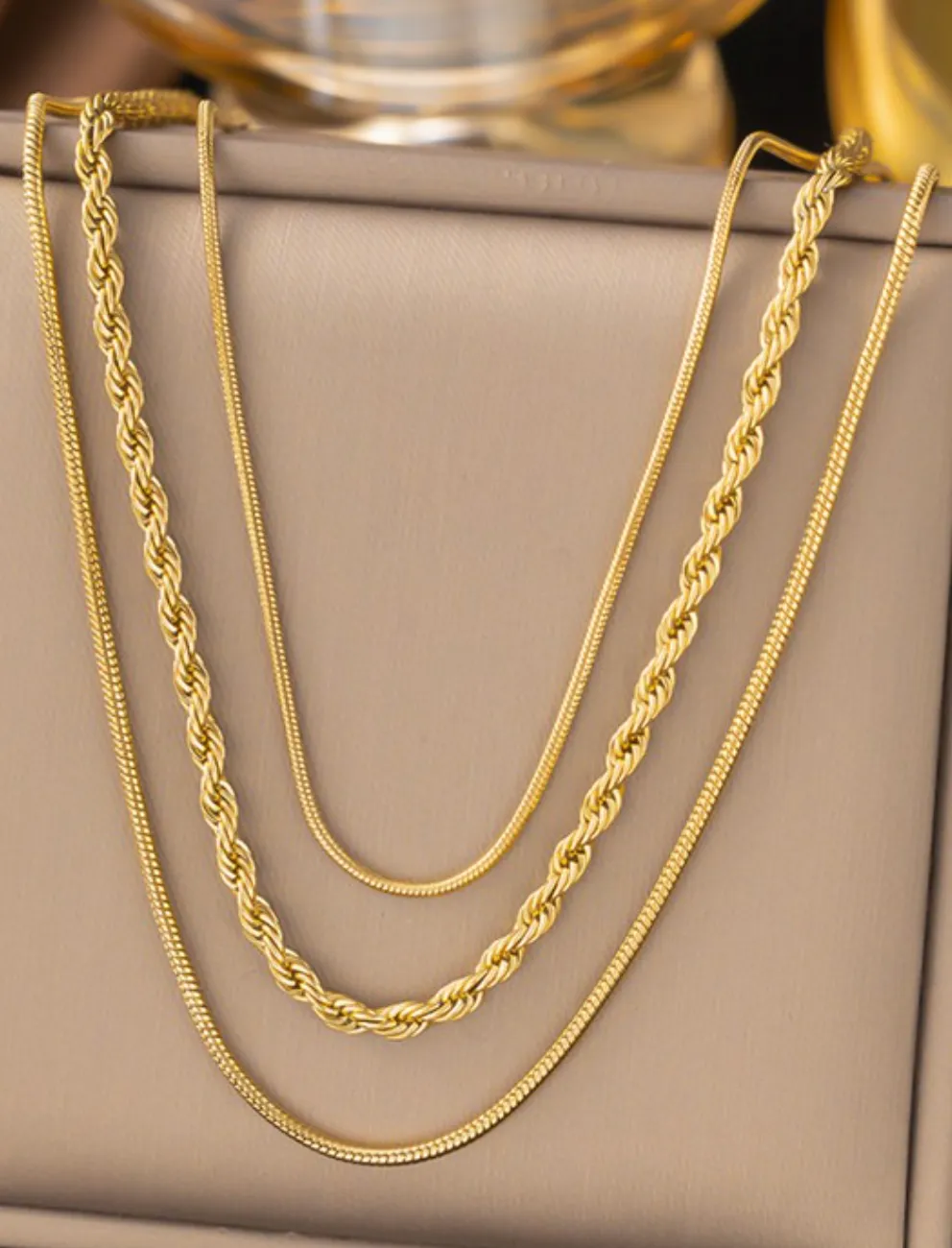 Layered Chain Necklace
