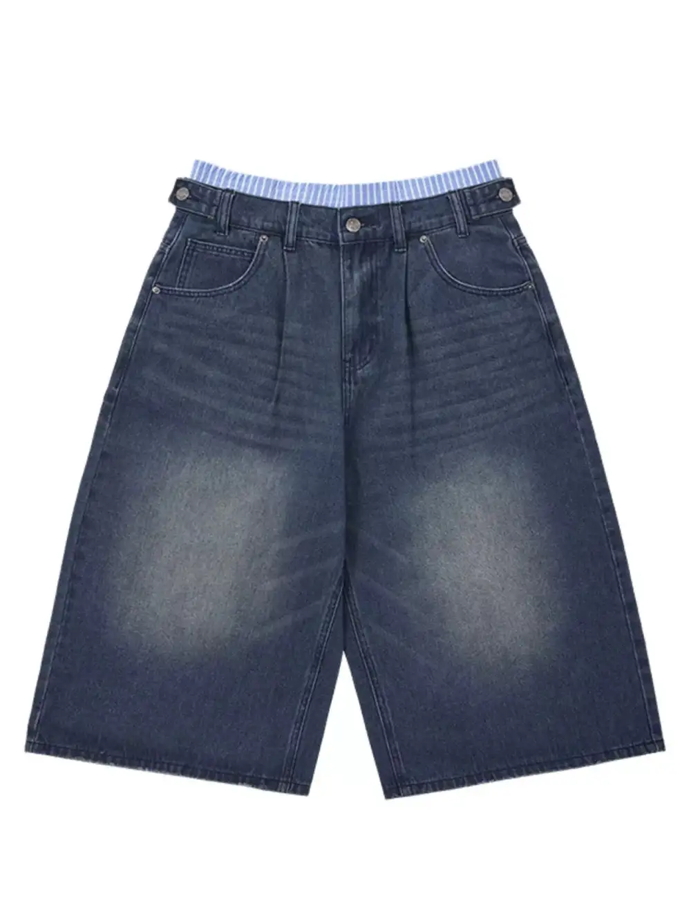 Men's Urban Loose Fit Utility Cargo Shorts for Daily Wear
