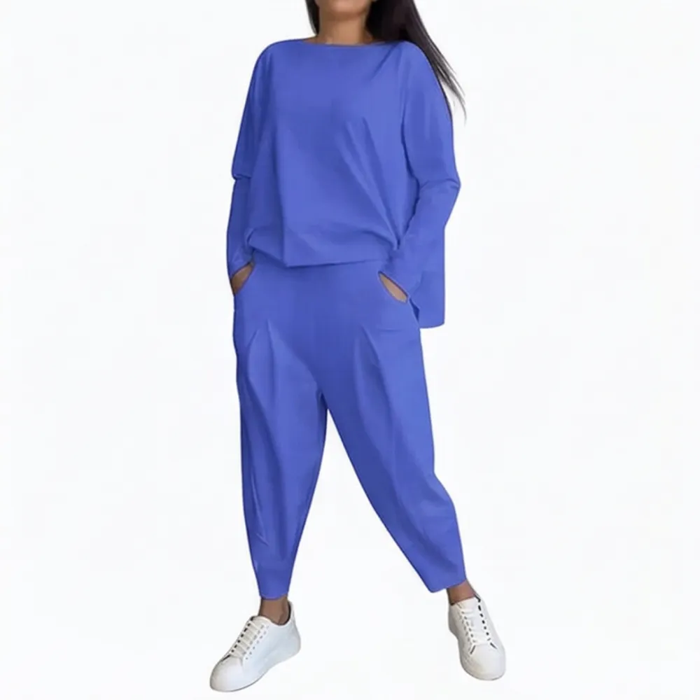 Cotton Two Piece Lounge Set