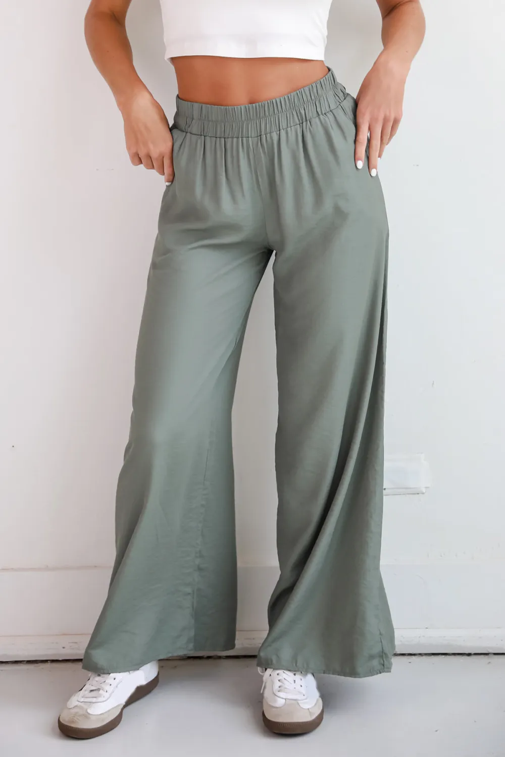Positively Delightful Casual Wide Leg Pants