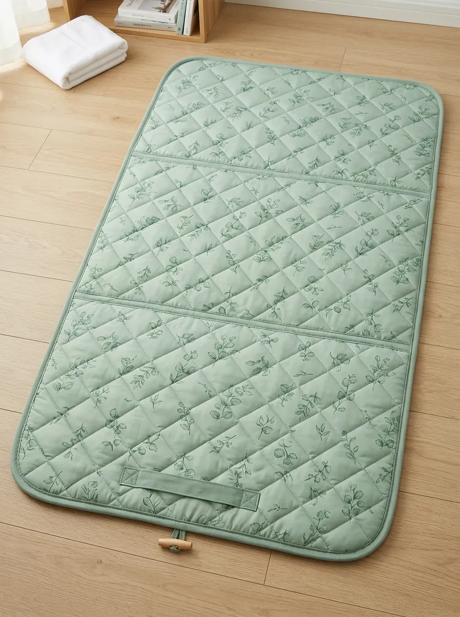 Cooling Leaf Pattern Quilted Pattern Cooling Mat