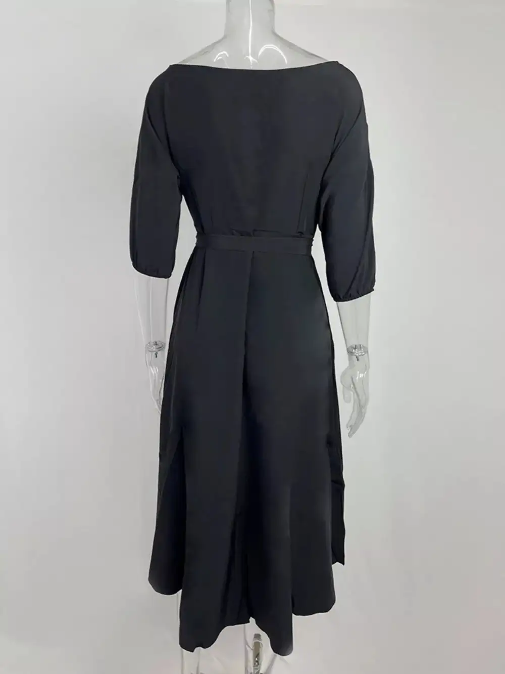 Tie Waist Dress Casual