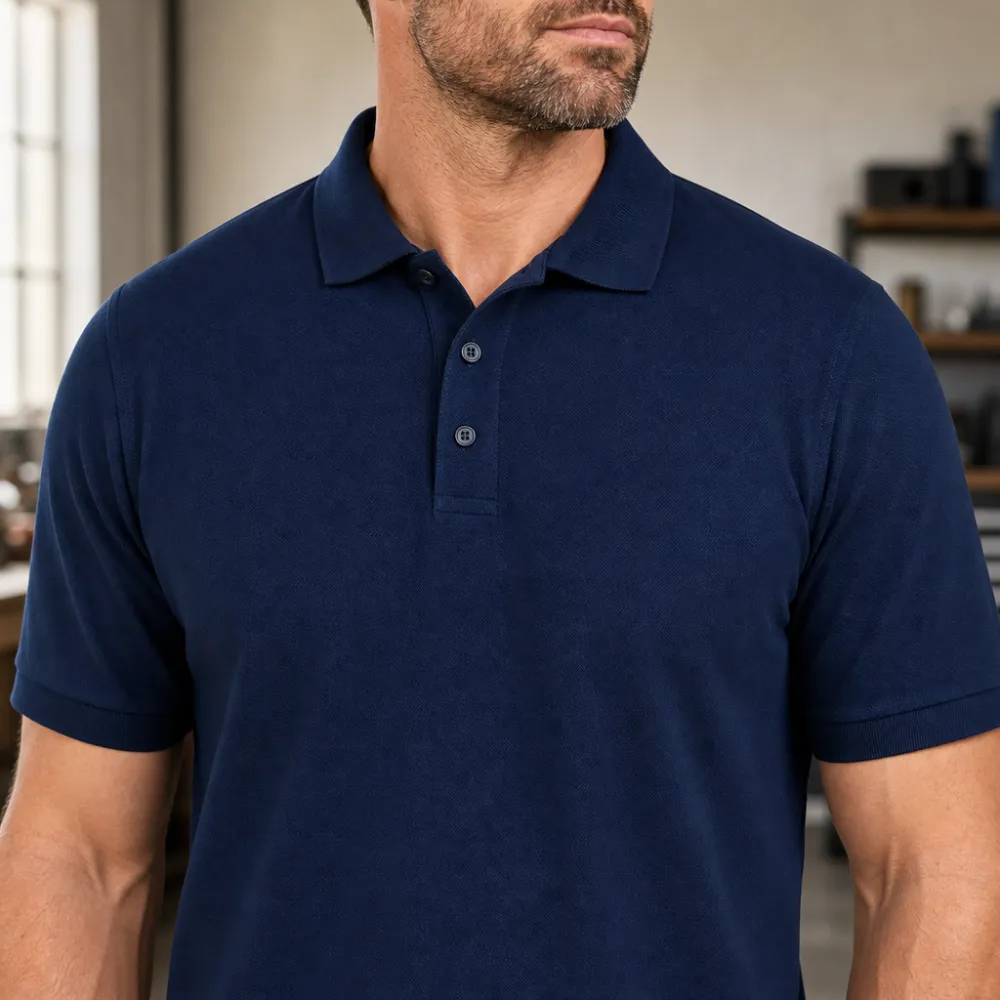 Men’s Classic Short Sleeve Polo Shirt