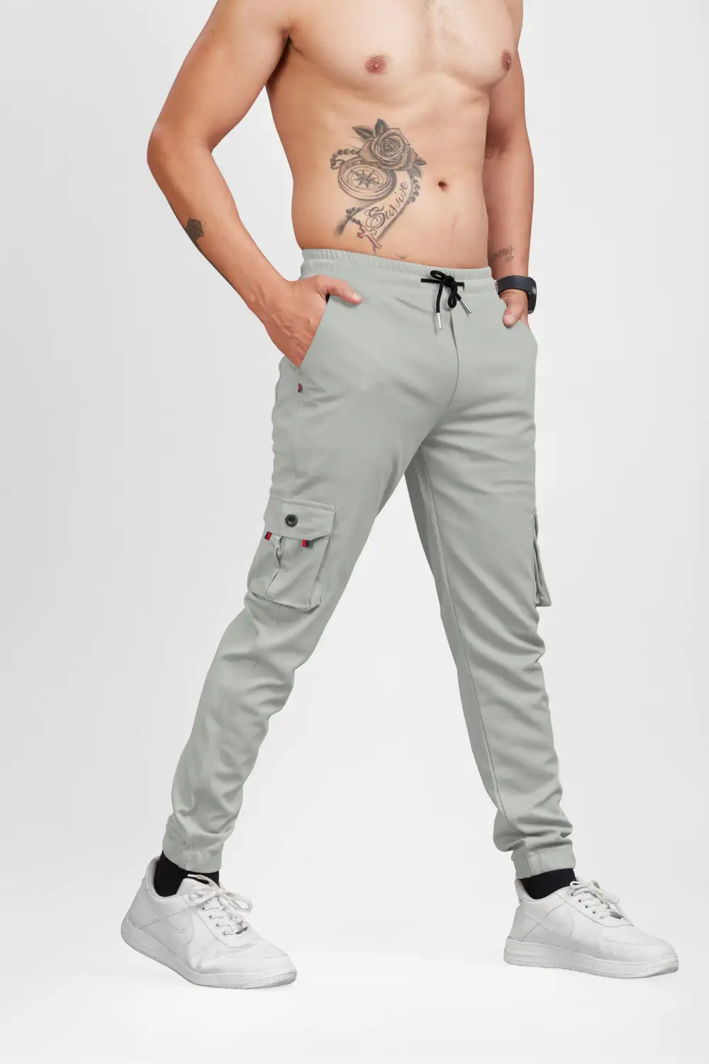Essential Daily Cotton For Poket Cargo Pants