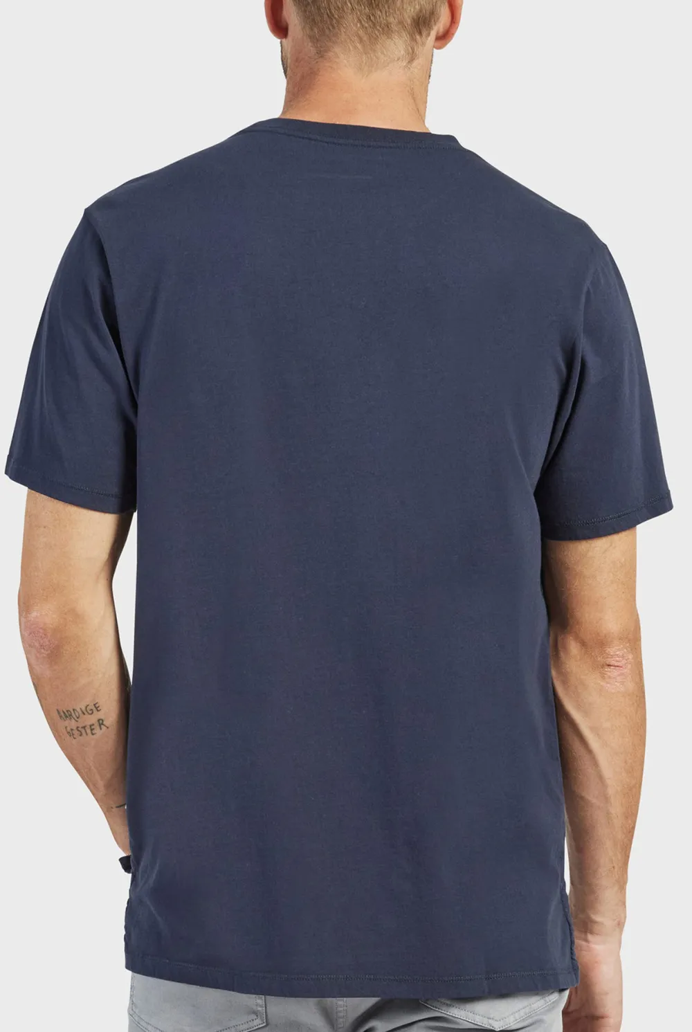 Short Sleeve Crew Neck Basic Tee