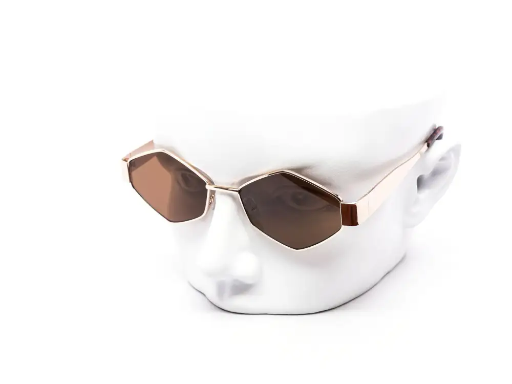 12-Pack Metal Hexagon Sunglasses