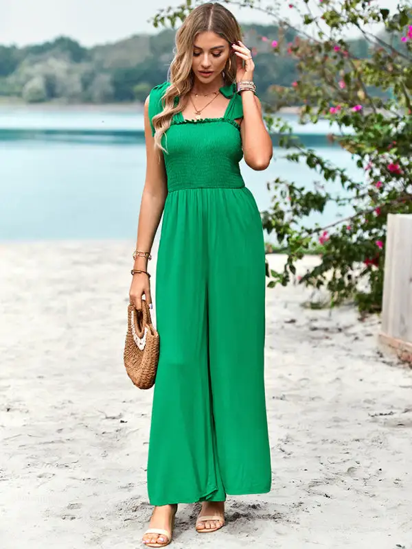 Clean High Waist Wrap Chest Spaghetti Accessory