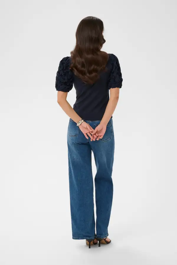 Frill Sleeve Everyday Tee