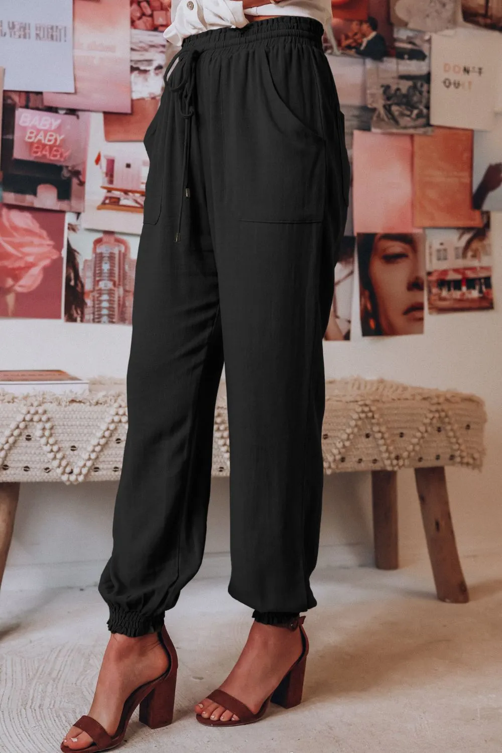 Relaxed Refined Pocketed Jogger Pants