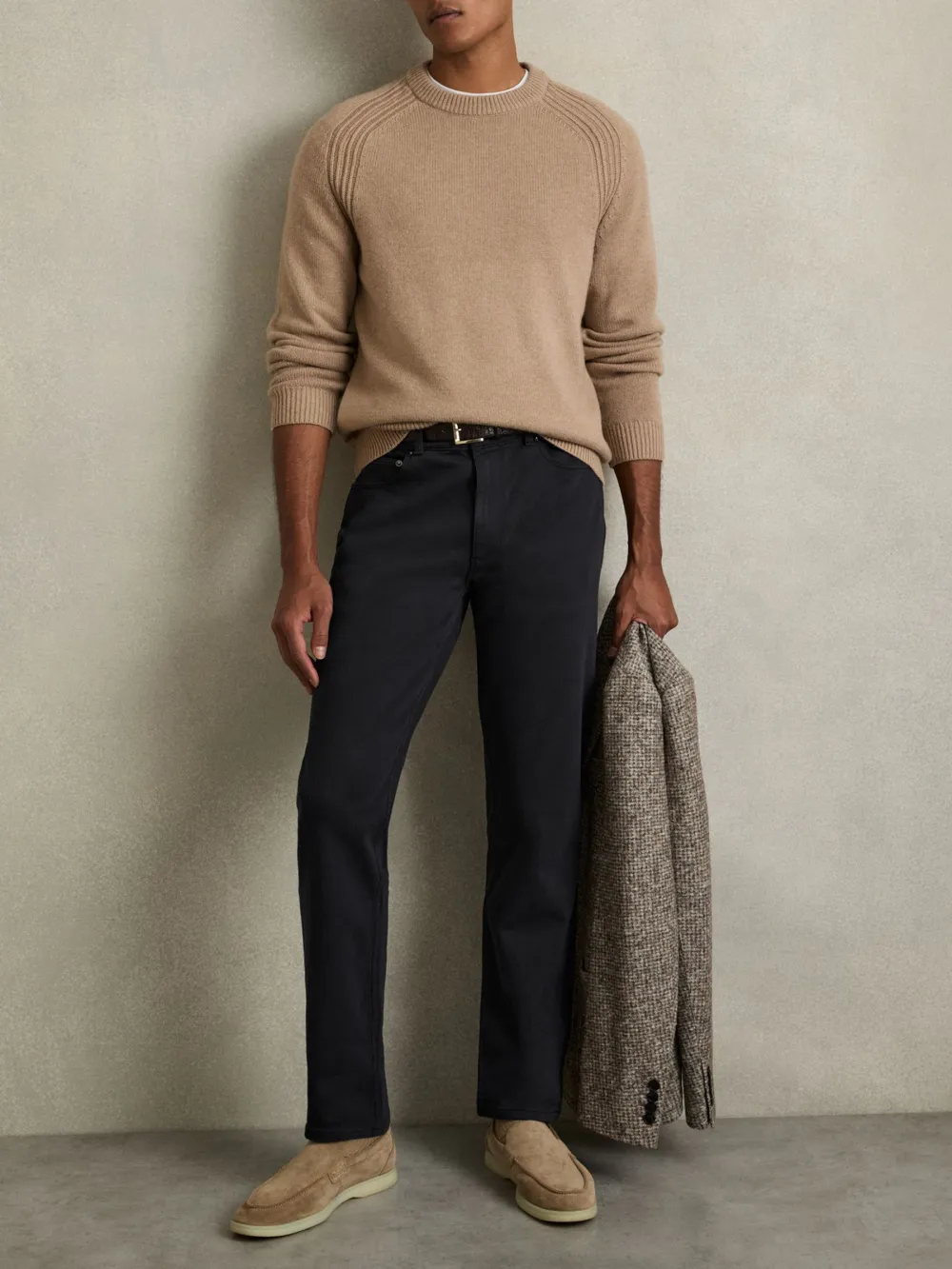 Fashionable And Simple High-End Slim Jeans