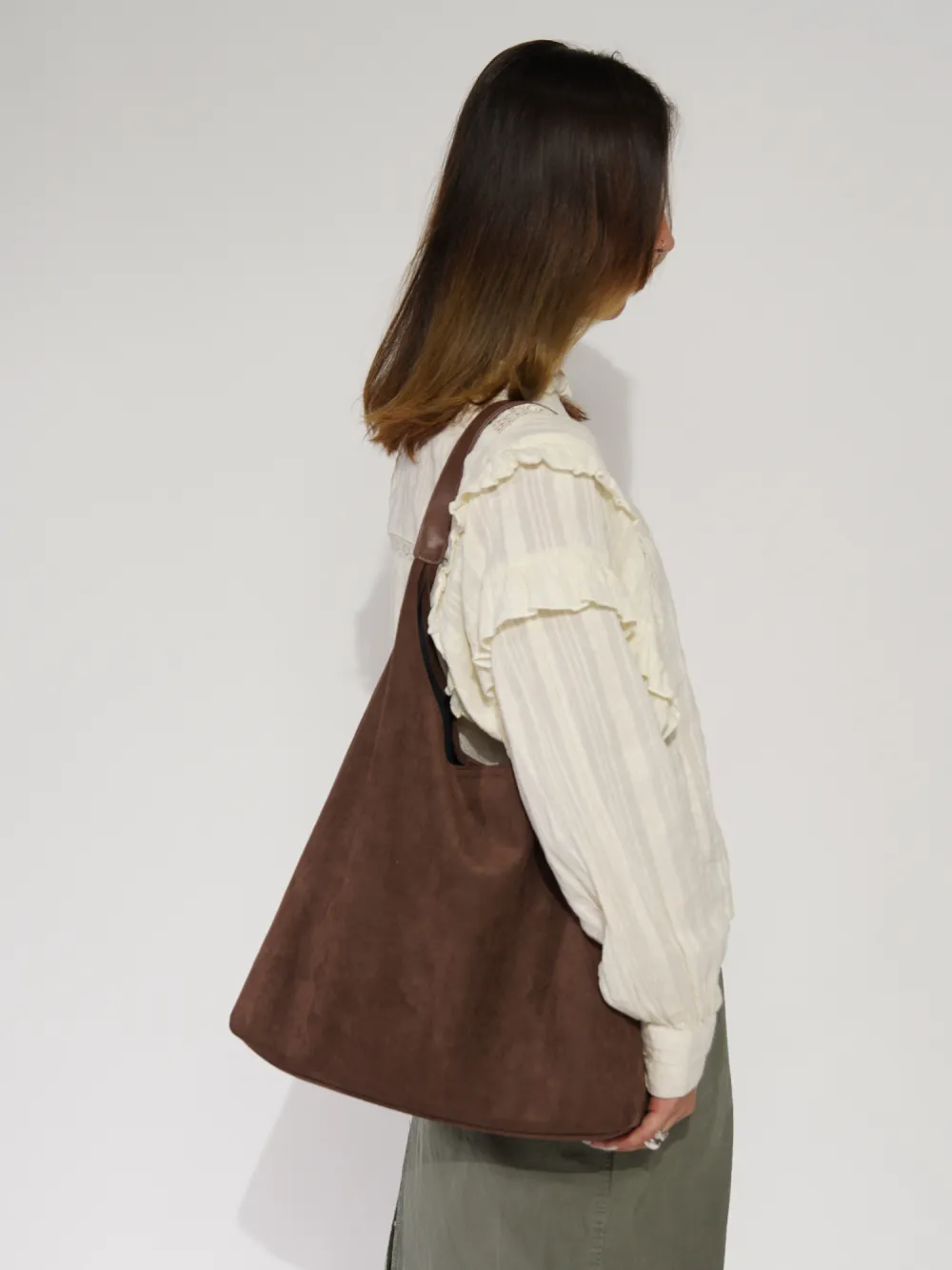 Walnut Solstice Shoulder Bag