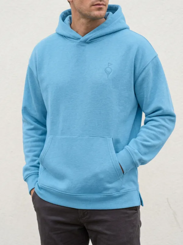 Flag-Motif Golf Casual Hoodie