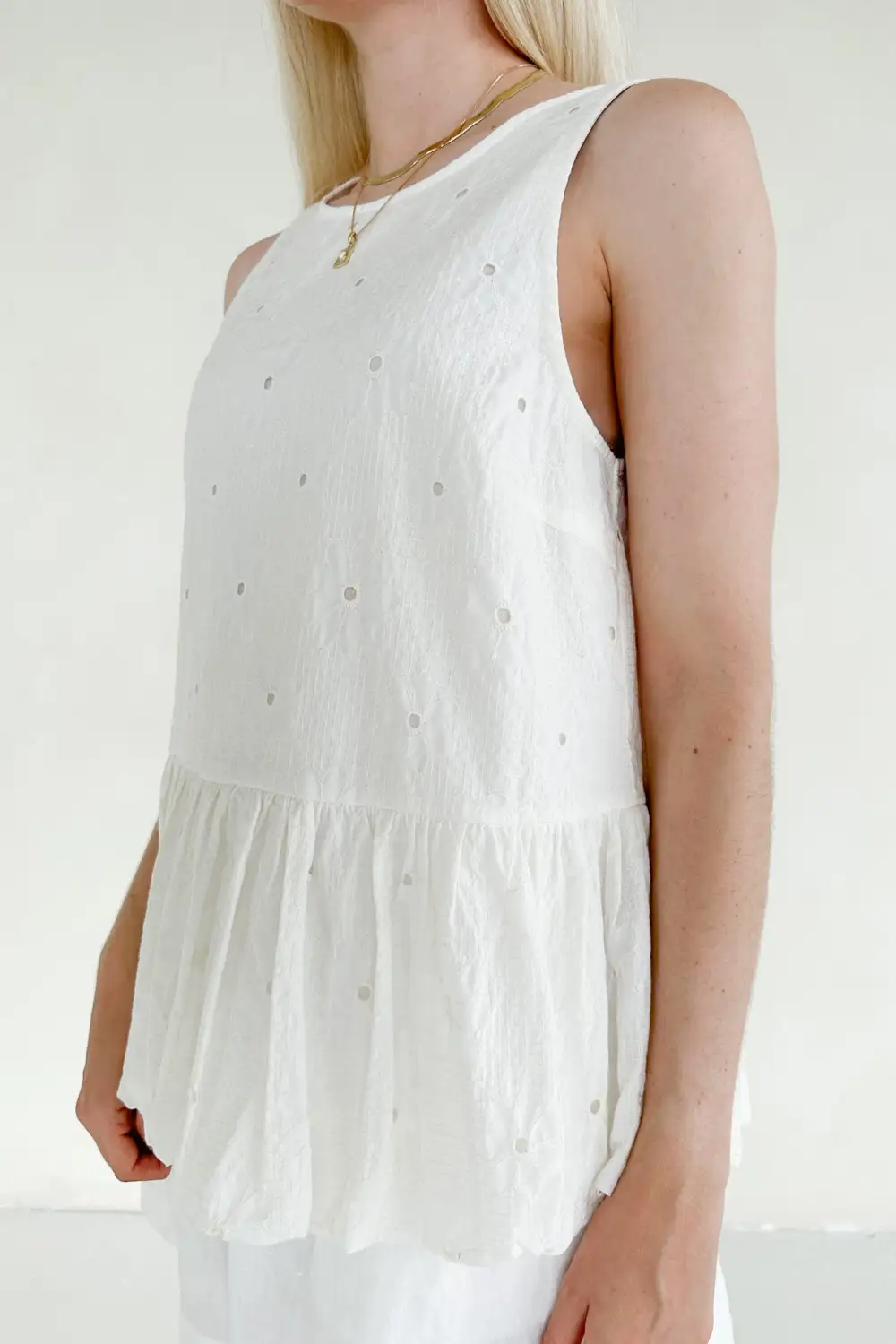Casual Fit Soft Sleeveless Top