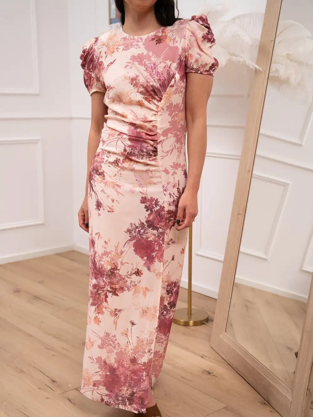 Arcade Maxi Ruched Dress