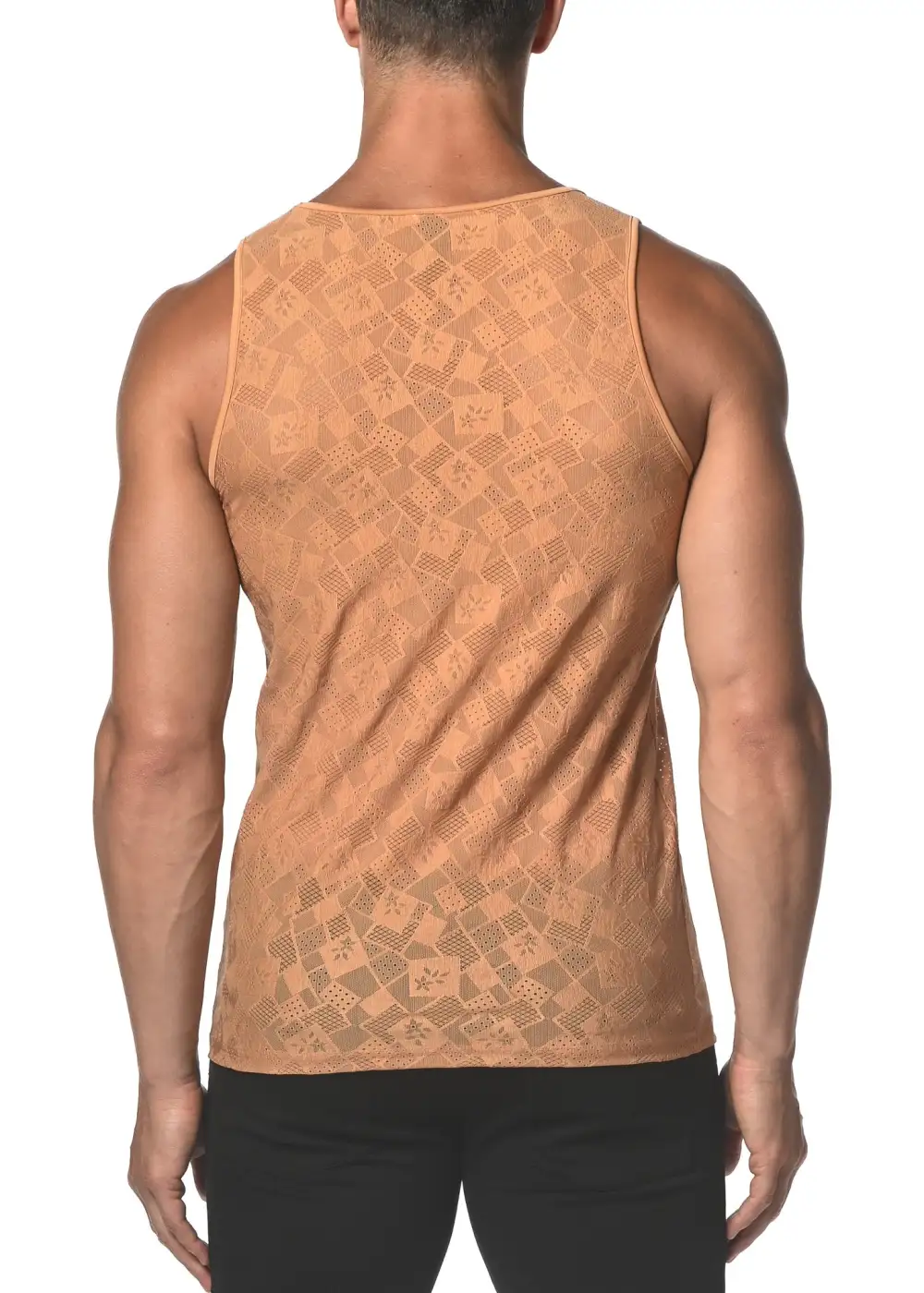 Openwork Sleeveless Tank Top