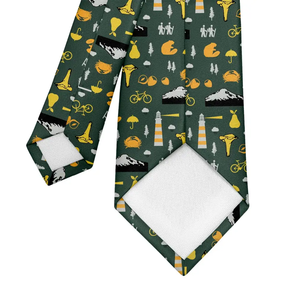 Modern Heritage Emblem Statement Necktie