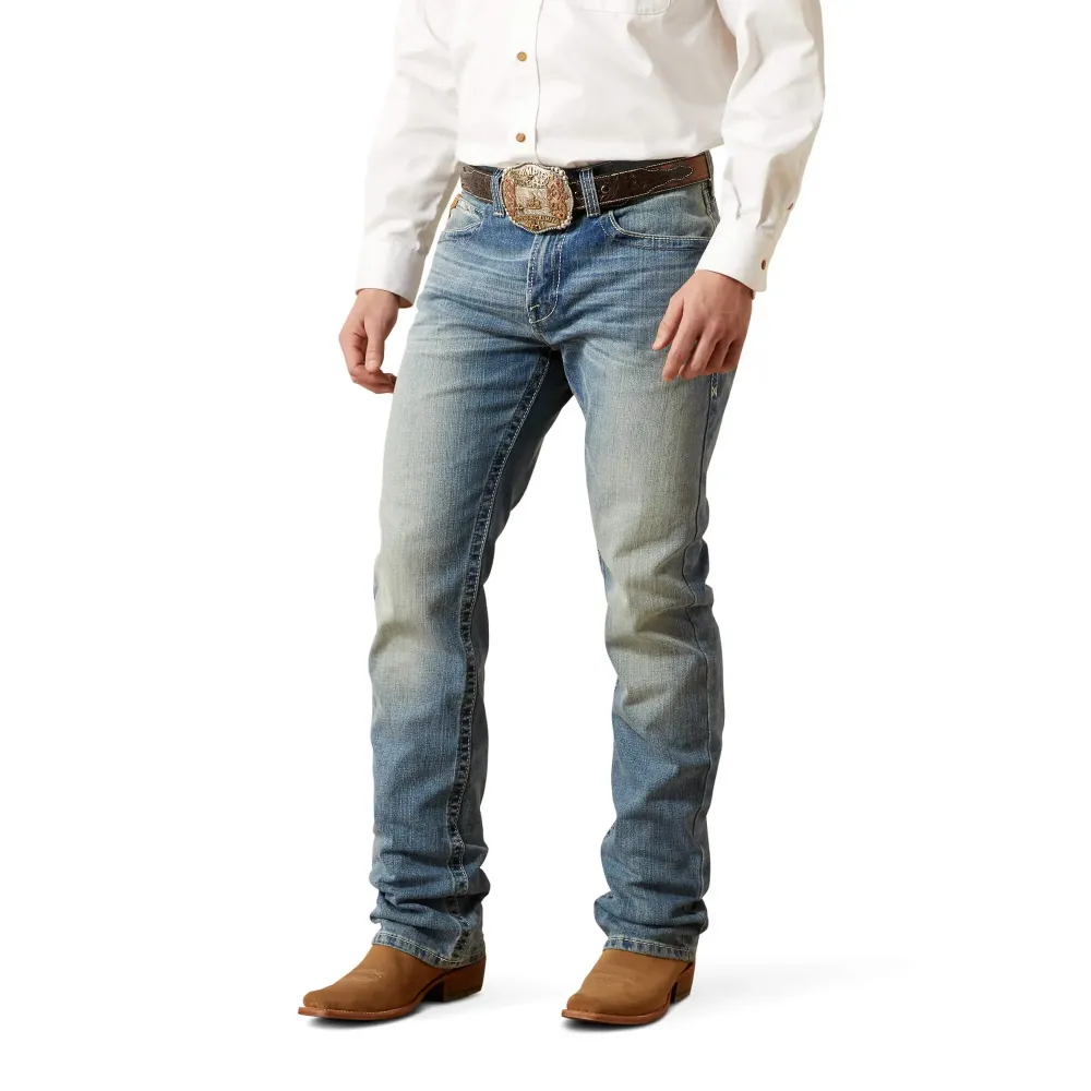 🔥 Men's Stretch Boot Cut Relaxed Jeans | High Stretch Denim Fabric, Comfortable Mobility Without Restriction All Day Long