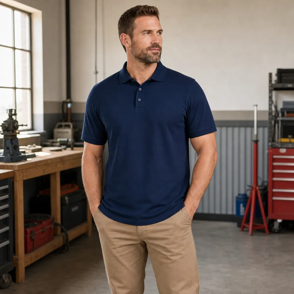 Men’s Classic Short Sleeve Polo Shirt