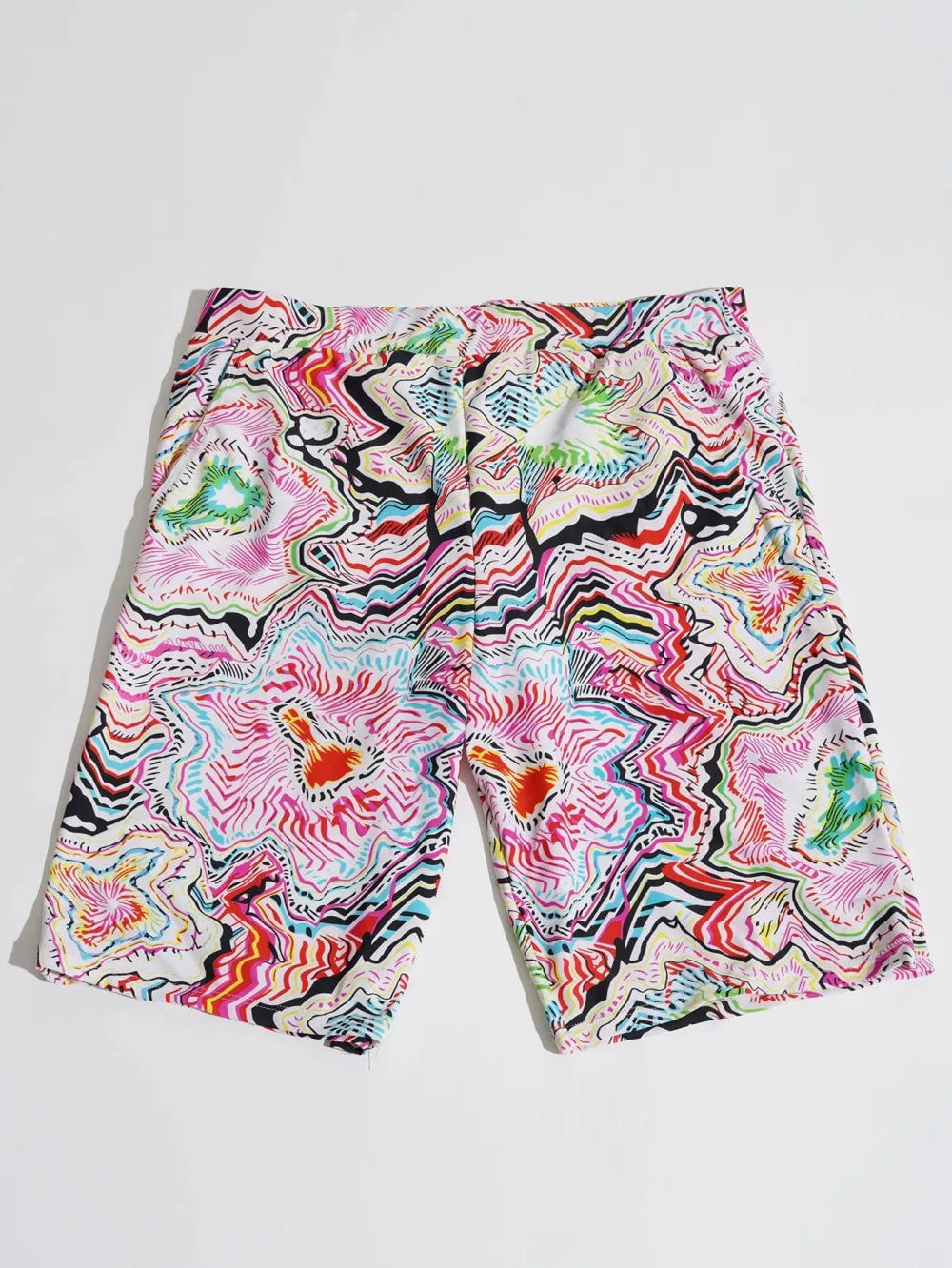 Men's Coastal Allover Print Swim Trunks