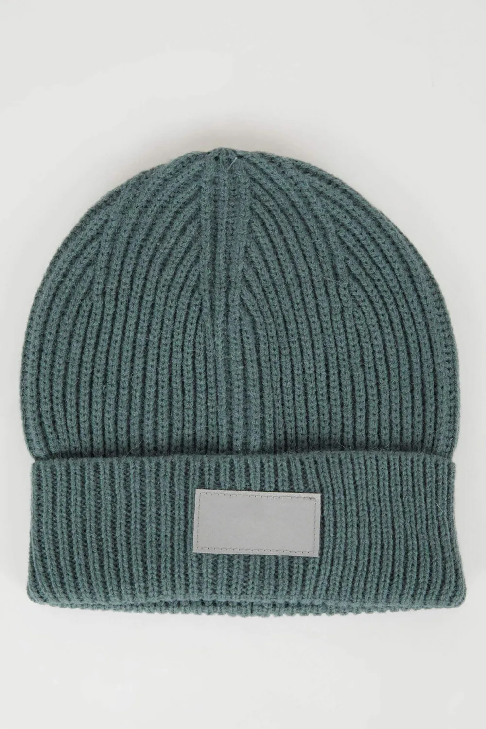 Green Versatile Trendy Knitted Cap