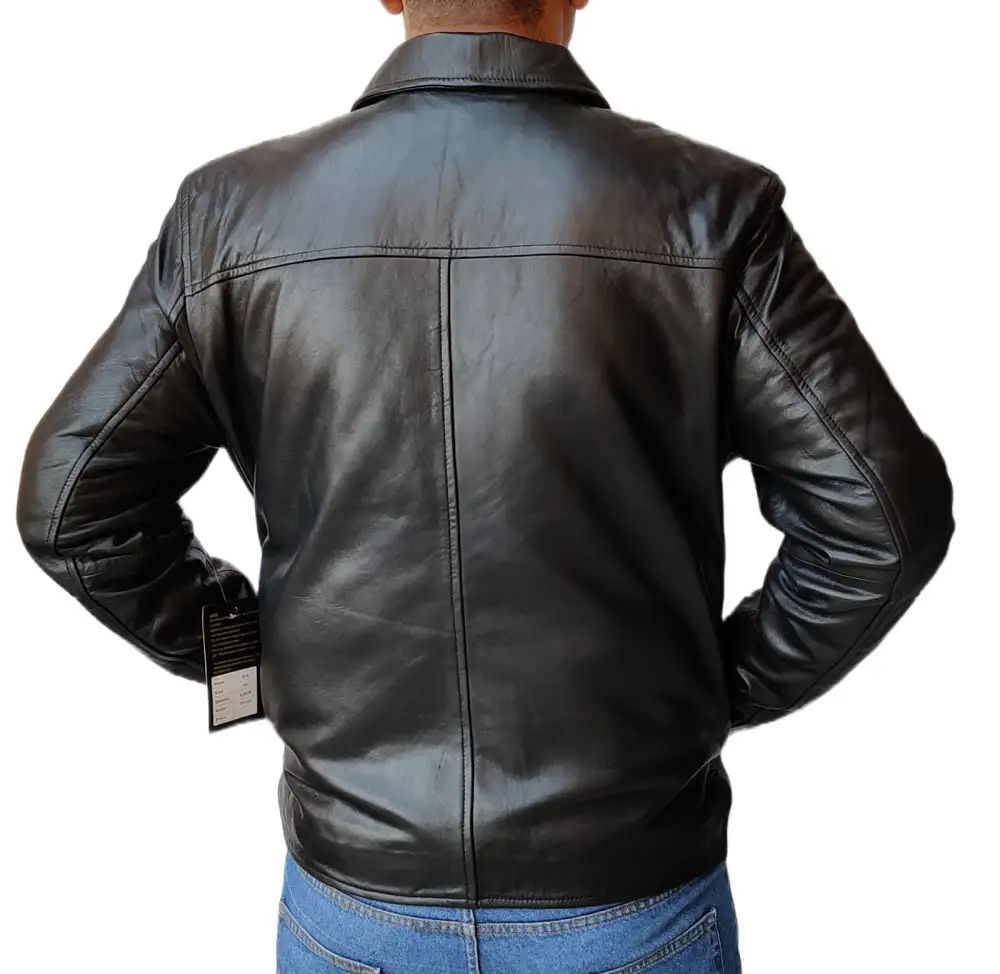 Smart Timeless Leather Jacket
