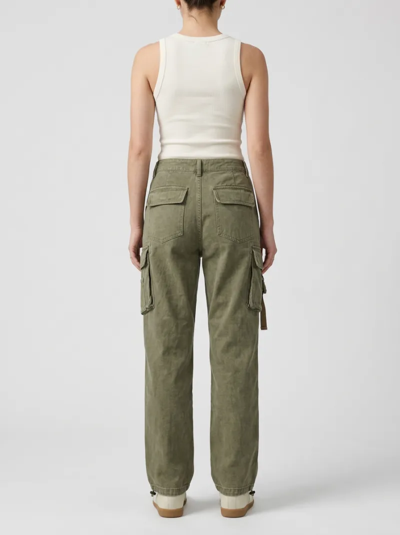 Core Multi Pocket Tactical Style Design Women's Multi Pocket Cargo Pants