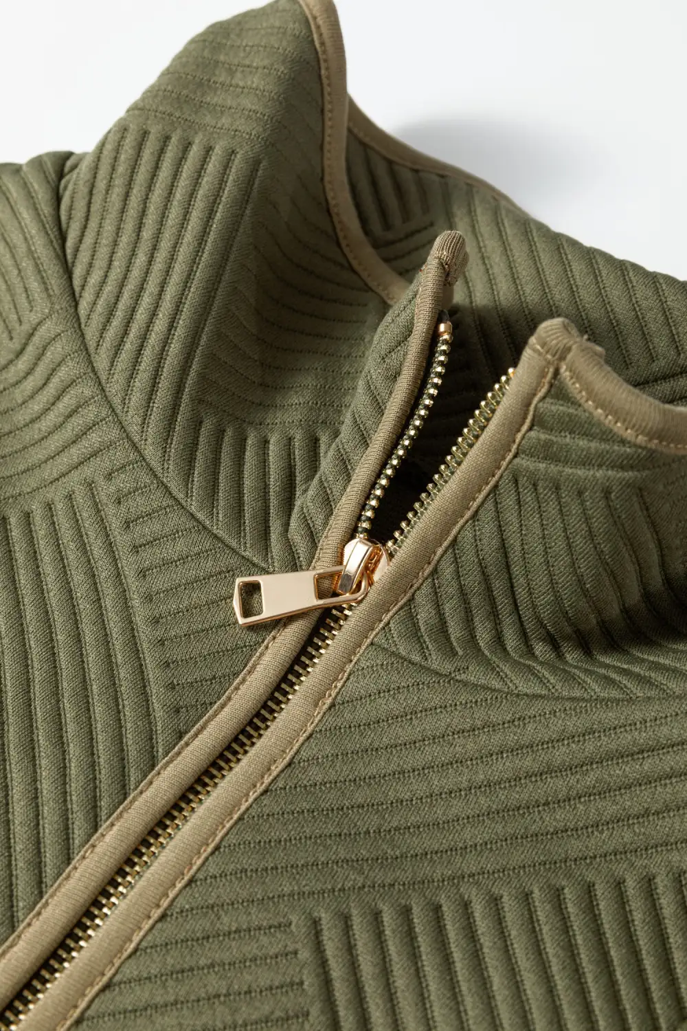 Zip Front Mini Dress