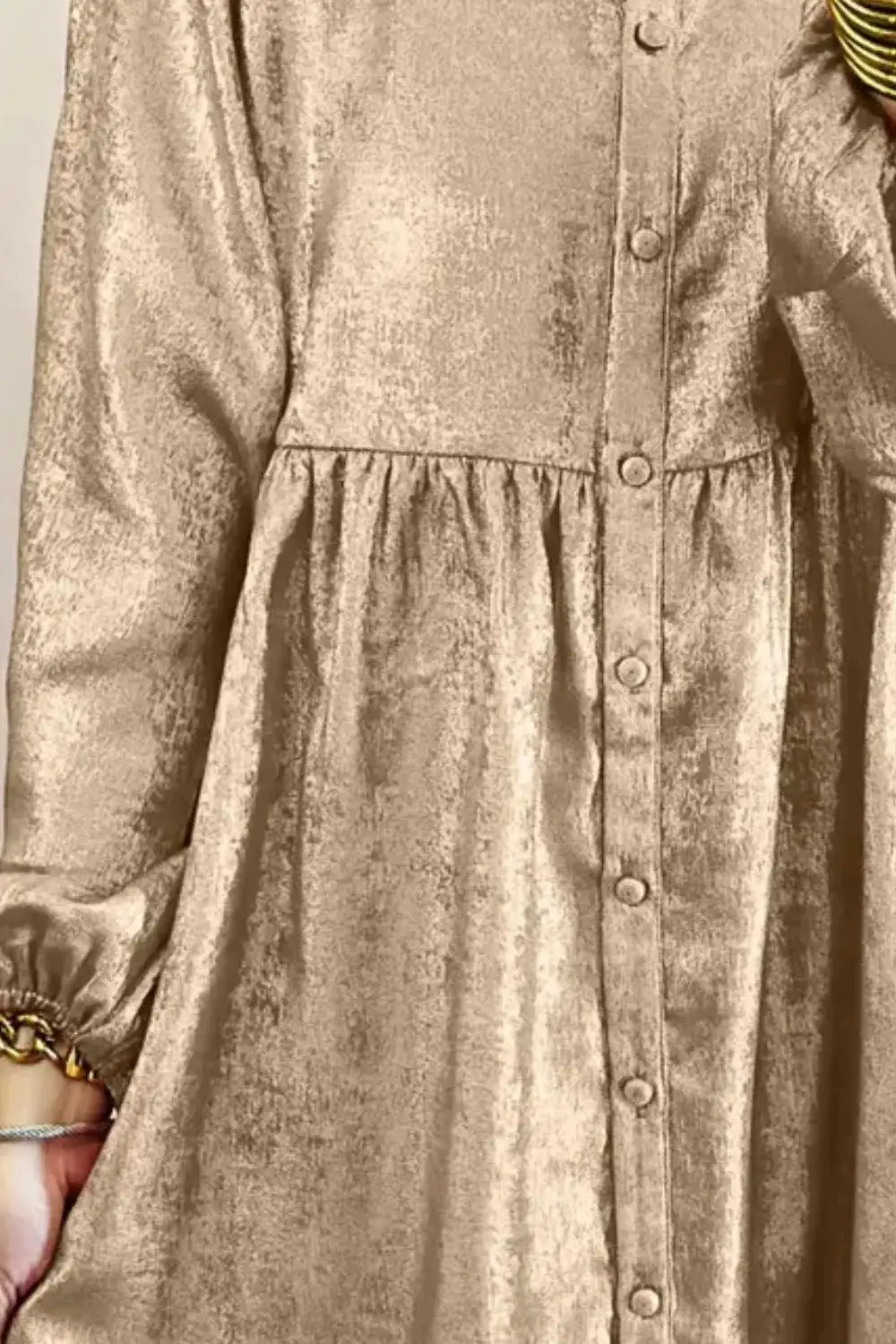Long Sleeve Maxi Clean Line Dress