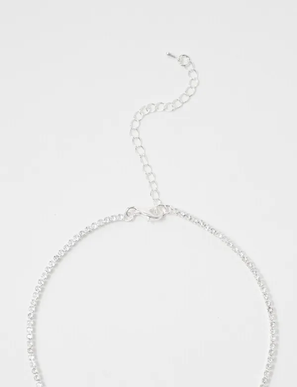 Elegant And Exquisite Crystal Pendant Necklace