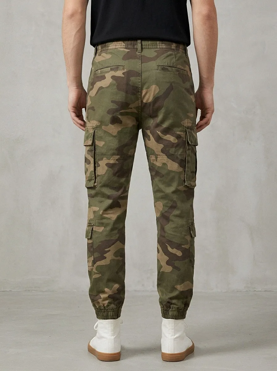 Rugged Camouflage Tactical Camouflage Cargo Pants