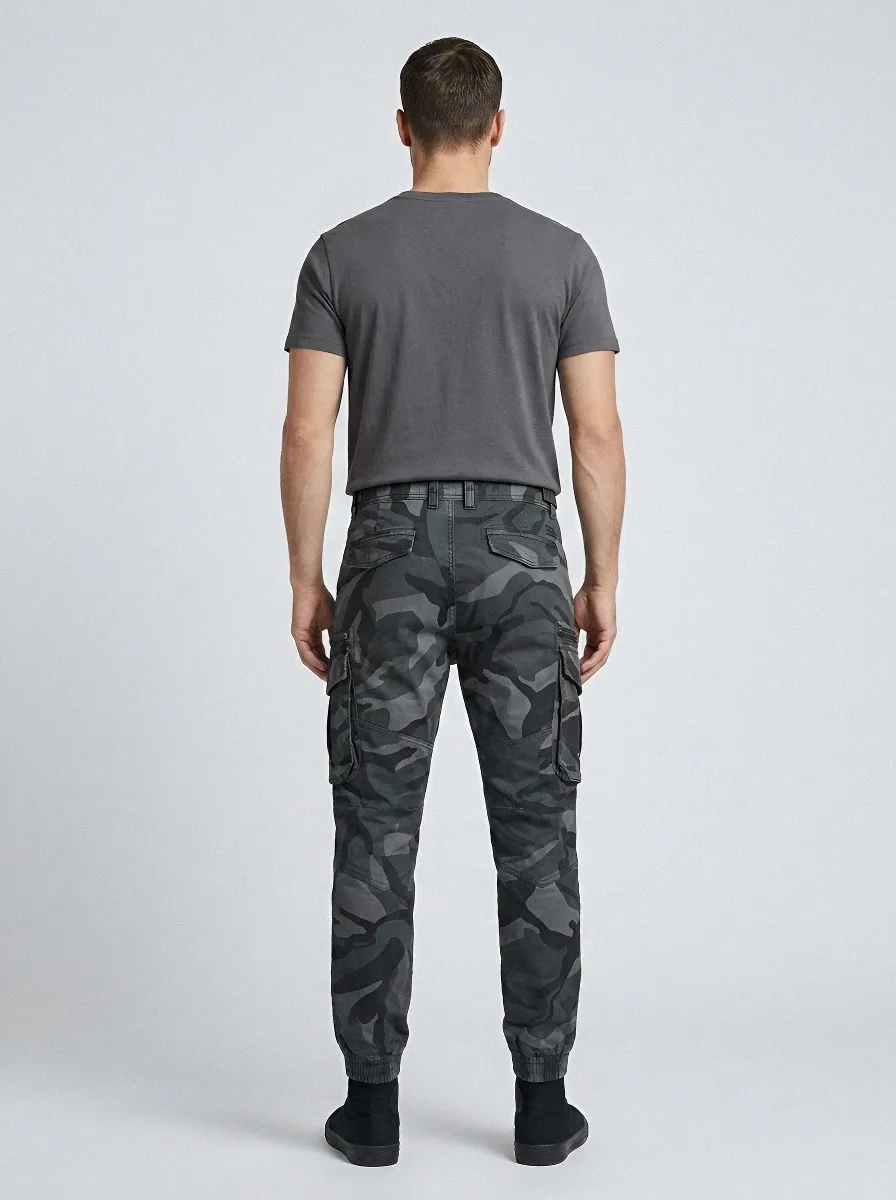 Combat-Inspired Camouflage Tactical Camouflage Cargo Pants