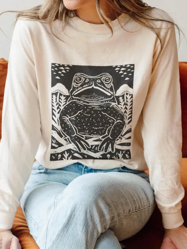 Retro Forest Toad T-Shirt